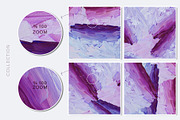 Purple & Gold Acrylic Textures, a Texture Graphic by Suna Kosem (Thumbnail 9 of 10)