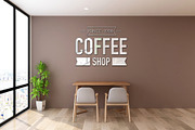 Cafe or Restaurant Wall Mockup, a Product Mockup by Ayy (Thumbnail 6 of 15)