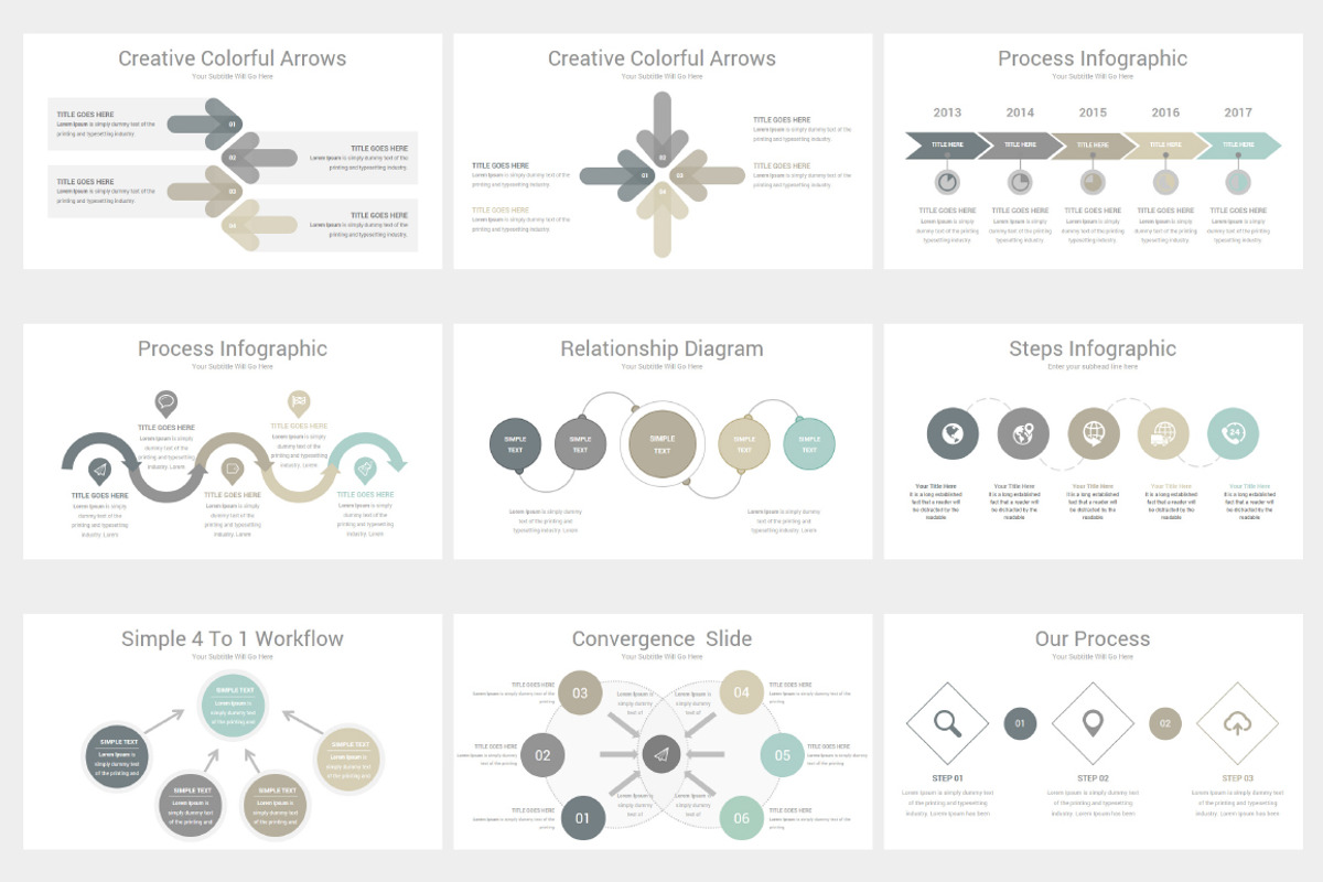 Modern Minimal PowerPoint Template, a Presentation Template by SlideArt (Photo 13 of 22)