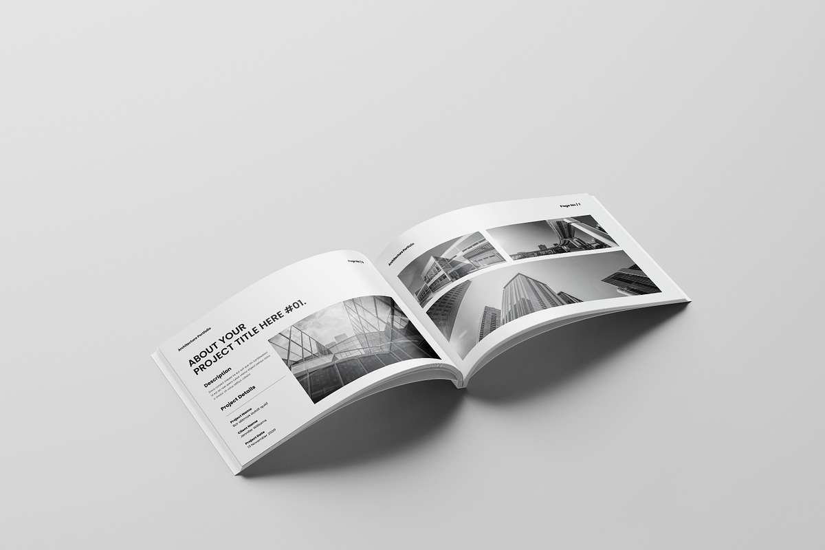 Architecture Brochure Template Lands, a Brochure Template by Spark_Creative (Photo 4 of 12)