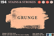 Vector Stains & Strokes Atelier +SVG, an Object Graphic by Katrinelly (Thumbnail 2 of 15)
