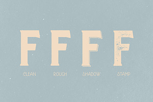 Dalton WoodType Font