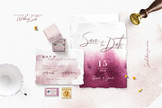 Delicate Roses - Hand Drawn Clipart, a Texture Illustration by Aquarellina (Thumbnail 2 of 15)
