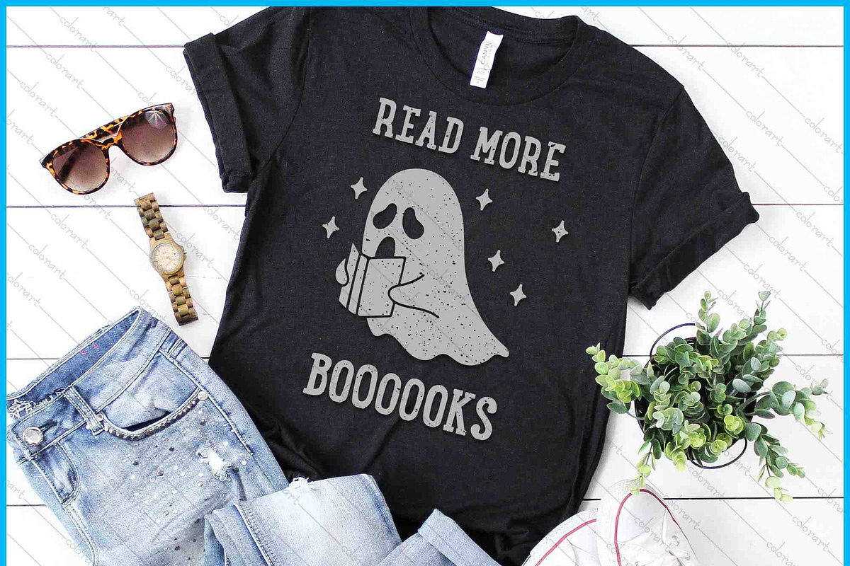 Read More Boooooks Ghost Halloween, an Object Graphic by Creativeusart (Photo 1 of 4)