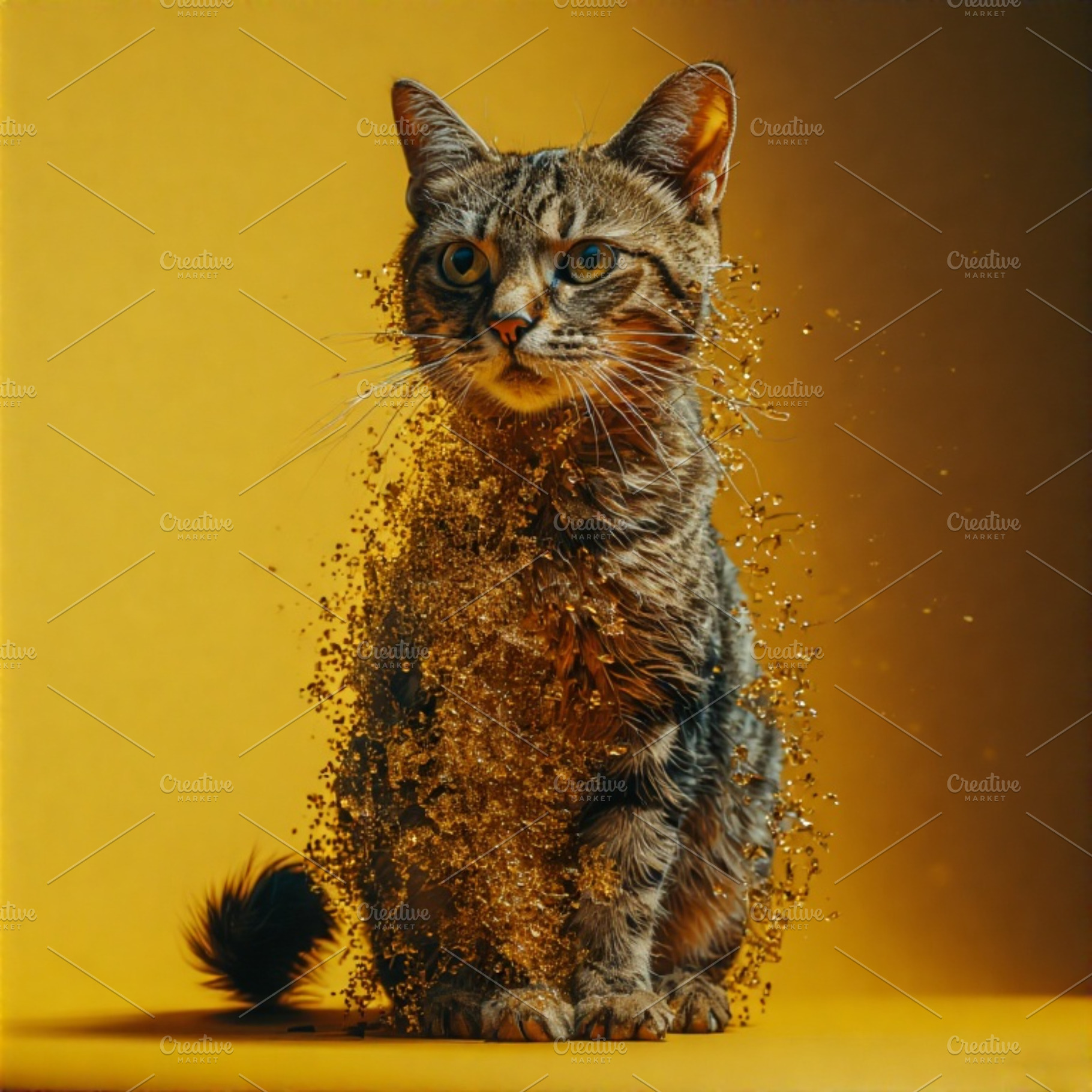 Cute funny Cat stock image, a Photo by ComfortQ