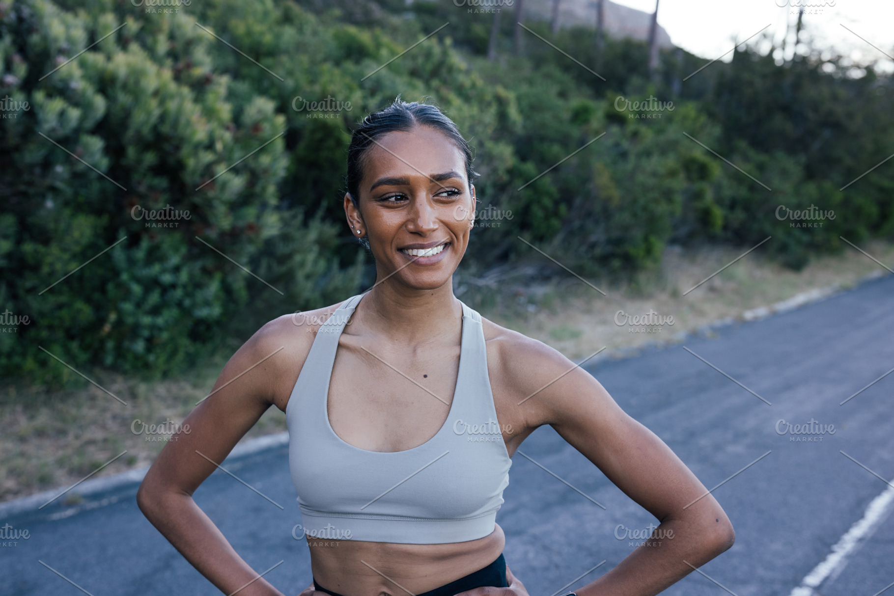 Portrait of a confident slim female, a Sports & Recreation Photo by Artem Varnitsin