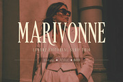 Marivonne Serif Trio, a Serif Font by Voleshads (Thumbnail 3 of 15)