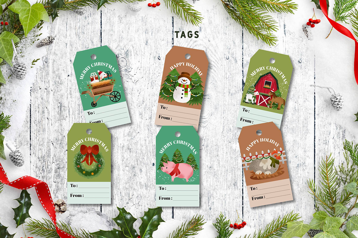 Christmas On The Farm, an Object Graphic by caocastudio (Photo 3 of 4)