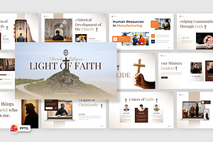 Church and Religion PowerPoint, a Presentation Template by Loin Studio