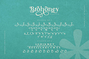 Brohoney Modern Serif Typeface, a Serif Font by alit design (Thumbnail 13 of 18)