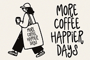 Sunday Brew Handwritten Font, a Handwritten Font by cocodesign (Thumbnail 3 of 8)