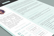 One Page Blog Media Kit, a Stationery Template by Visual Impact (Thumbnail 3 of 3)