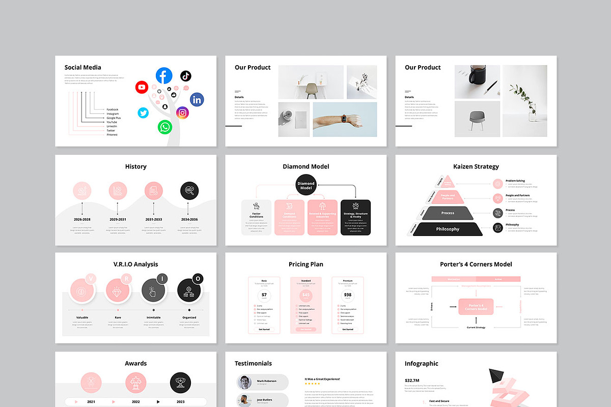 Start-Up Presentation Template, a Presentation Template by GenerousArt (Photo 8 of 8)