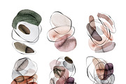 Lines & Shapes Watercolour Set, a Texture Graphic by Karma (Thumbnail 10 of 17)