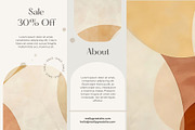 Geometric Boho Layered Canva Clipart, a Wallpaper Graphic by ARTOZEN DIGITAL (Thumbnail 5 of 17)