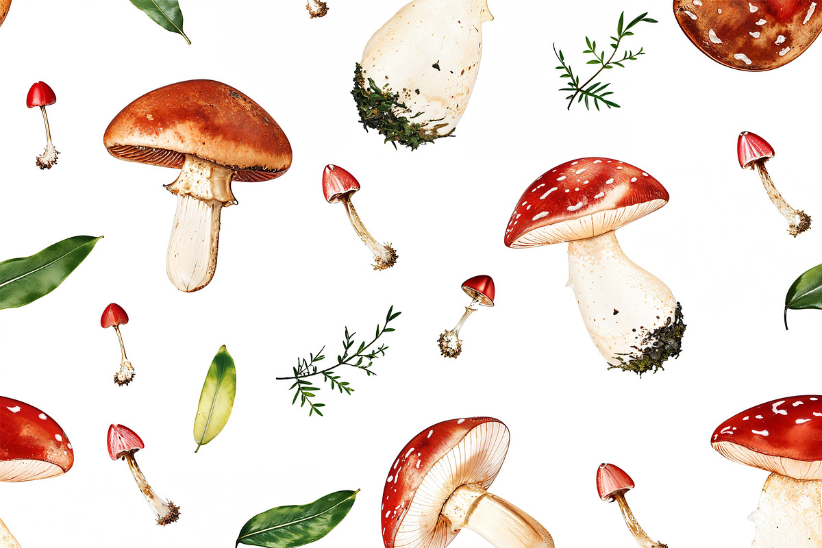 Set of 15 Seamless Vegetable Pattern, a Decorative Illustration by Miss Patterns (Photo 3 of 16)
