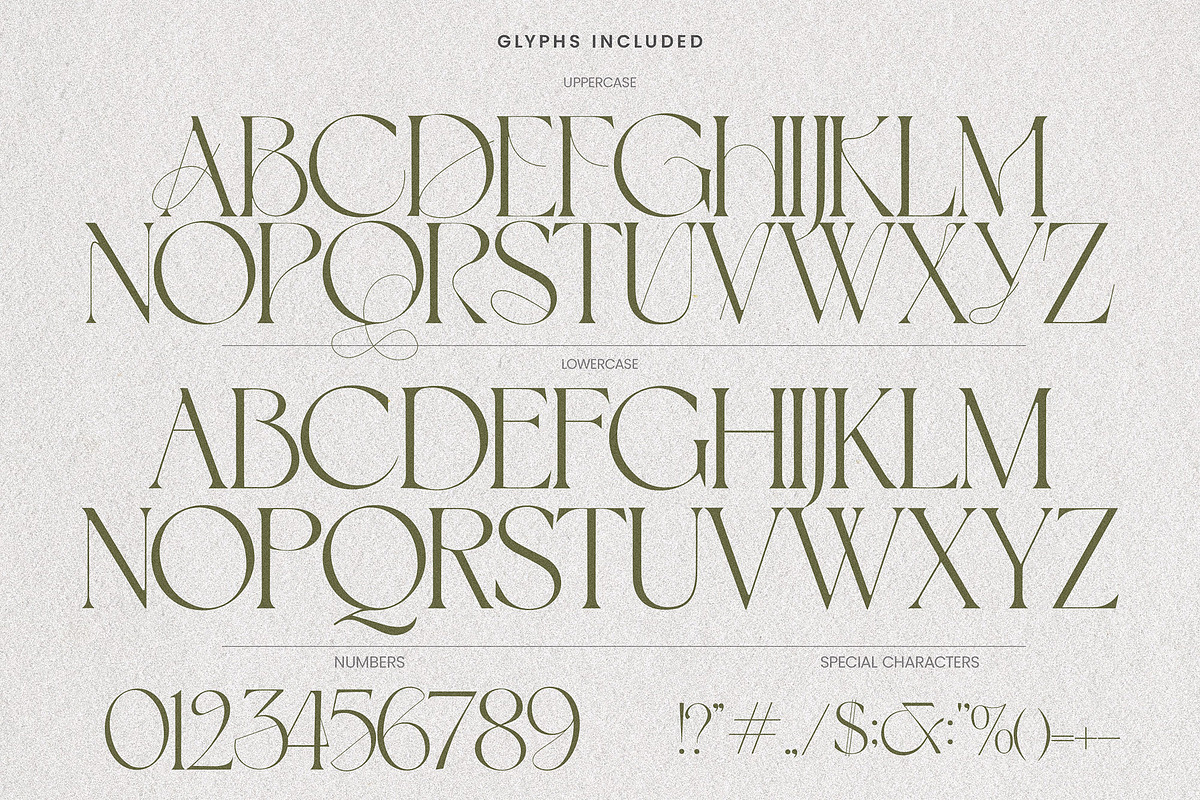 Aurora Borealis - Branding Font, a Serif Font by AndrewPixelType (Photo 5 of 9)