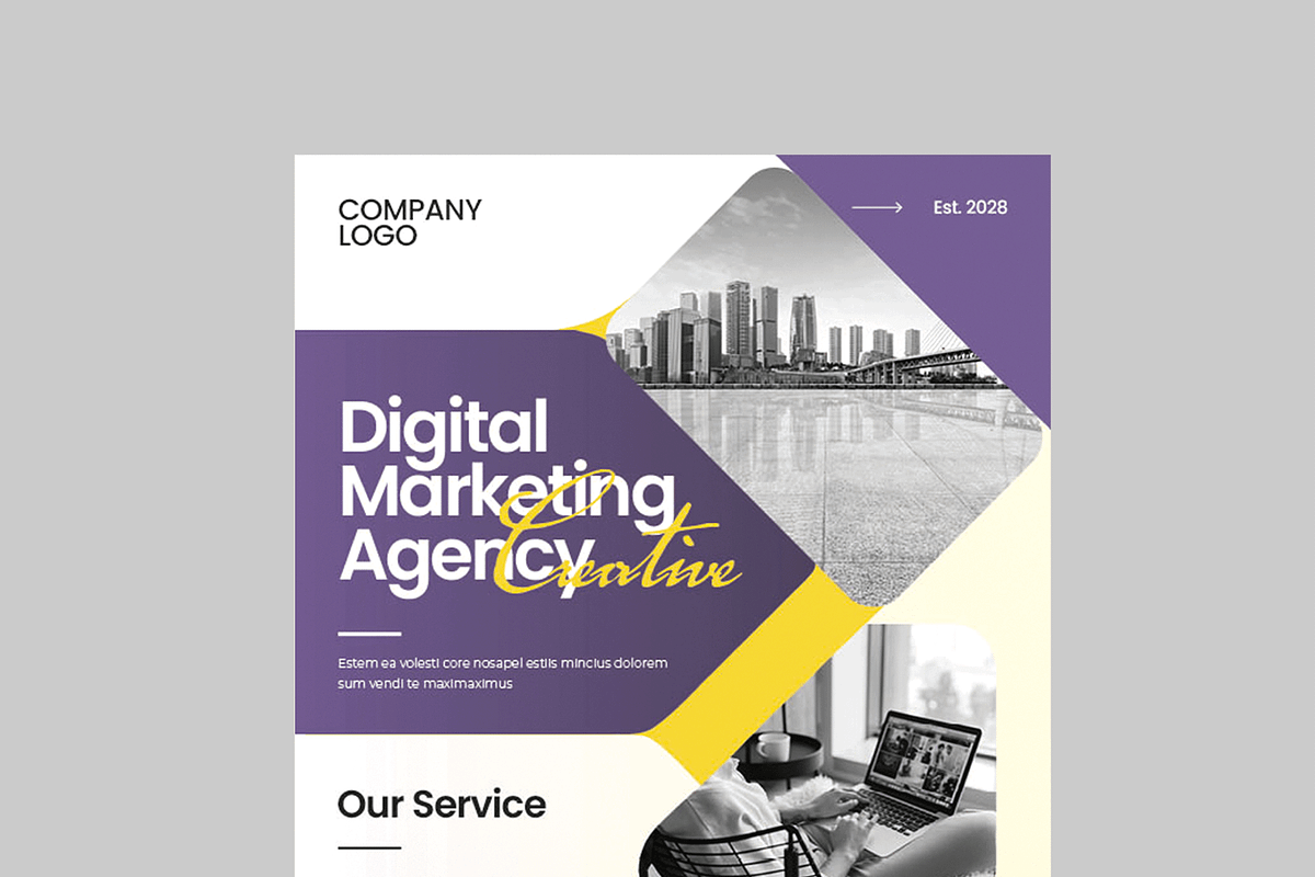 Digital Marketing Agency Flyer, a Flyer Template by MightyDesign (Photo 4 of 8)