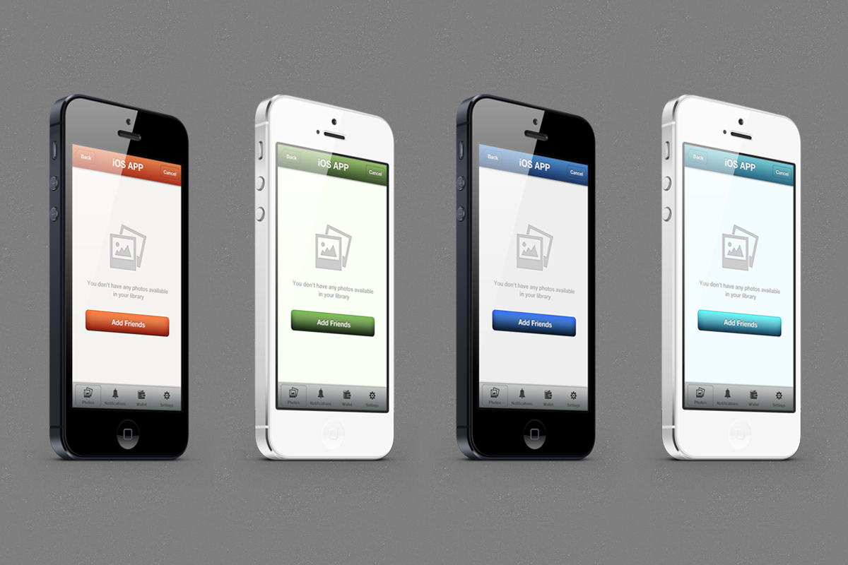 iOS App Template, an App Template by Prosymbols (Photo 2 of 4)