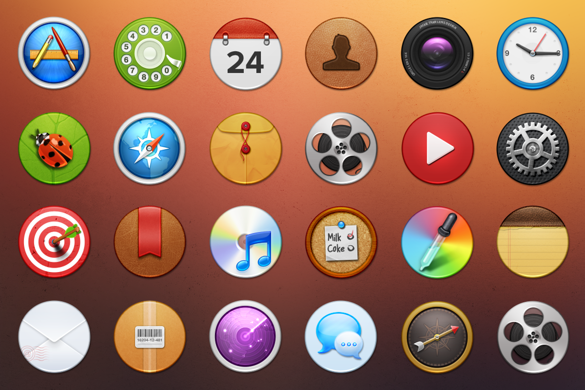 The Circles + PSD, an Icon by Gomockups