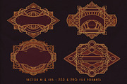 SALE Art Deco Toolkit, a Background Graphic by Cruzine (Thumbnail 58 of 111)