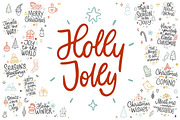 Holly Jolly Christmas Set, a Decorative Illustration by Nina's Illustration Shop (Thumbnail 1 of 5)