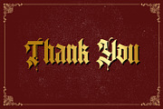 Agathiqy - Blackletter Font, a Blackletter Font by StringLabs (Thumbnail 13 of 13)