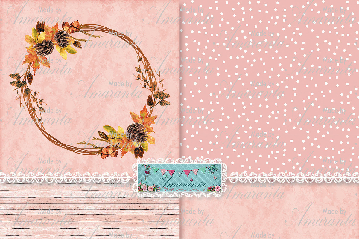 Autumn Life No-Ai Woodland Scrap Kit, a Pattern Graphic by MadeByAmaranta (Photo 9 of 10)