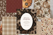 100 Fall Backgrounds & Textures, a Background Graphic by PeDe Designs (Thumbnail 2 of 14)