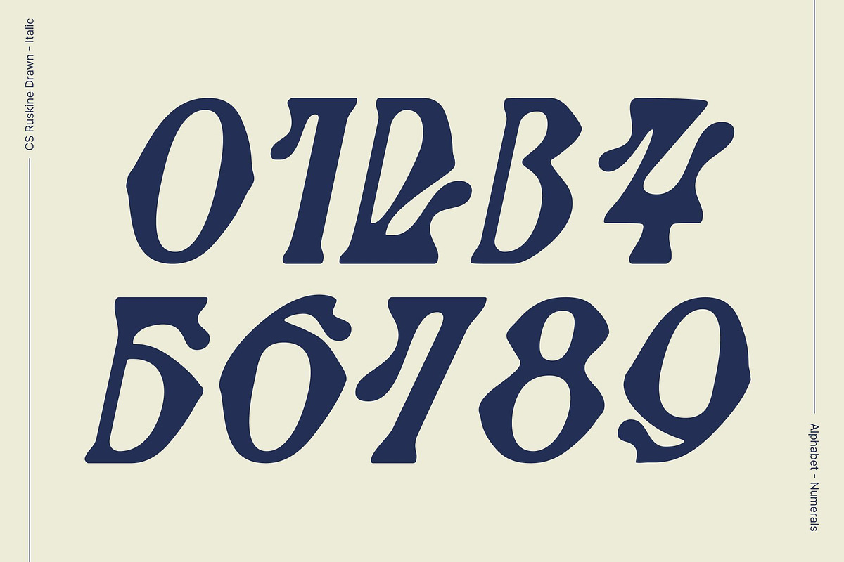 CS Ruskine Drawn, a Sans Serif Font by Craft Supply Co. (Photo 4 of 8)
