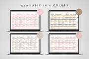 Editable Excel Monthly Task List, a Templates & Theme by BRANDcontent (Thumbnail 8 of 8)