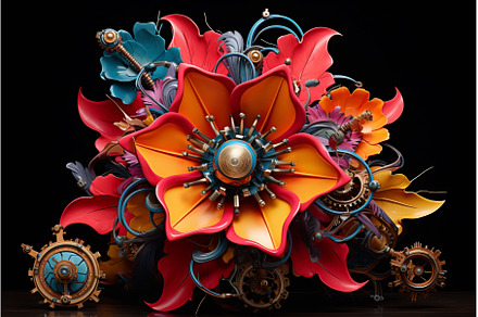 Steampunk-inspired Mechanical, a Nature Photo by Ylivdesign