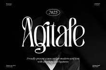 Agitafe || Modern Serif Font