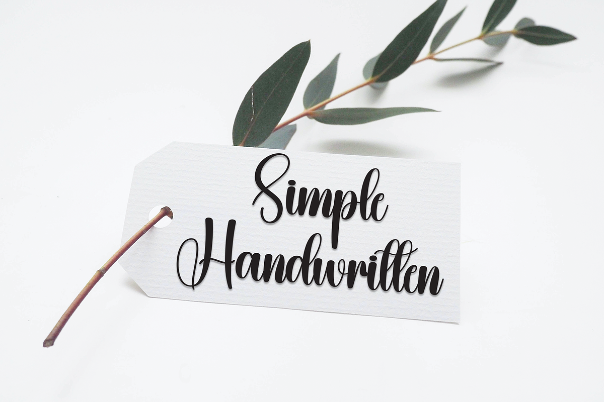 February | Script Font, a Handwritten Font by Scratchones (Photo 5 of 8)