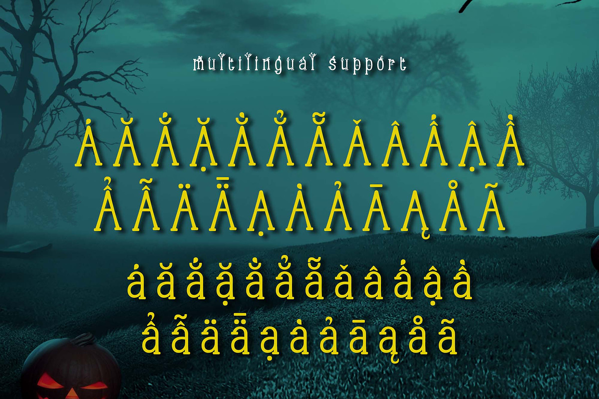 Infectious - Halloween Typeface, a Handwritten Font by Ardyanatypes (Photo 8 of 12)