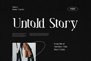 Lynova - Unique Display Font, a Serif Font by Eztudio (Thumbnail 12 of 15)