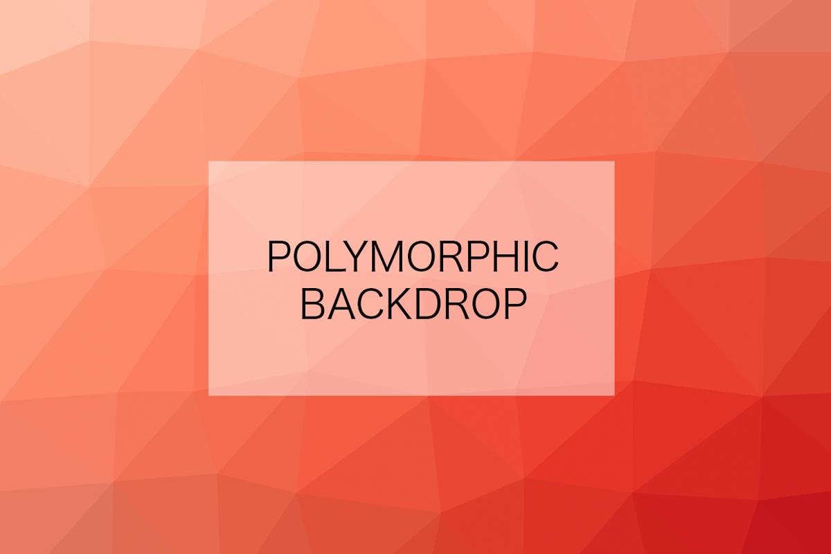 10 Geometric Polymorphic Backdrops, a Pattern Graphic by OrbitCarrot Marketing (Photo 4 of 5)