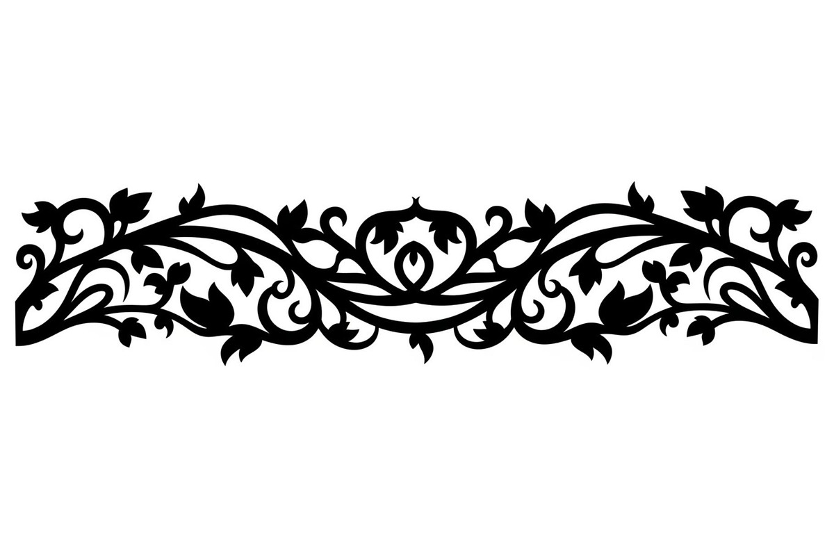 Nature Frame Art Silhouette Clipart, a Graphic by hafijul (Photo 5 of 13)
