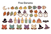 Halloween Font and Alphabet Bundle, a Sans Serif Font by Adalin Shop (Thumbnail 18 of 19)