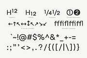 Horiva Sans Geometric | 50% OFF, a Sans Serif Font by Lettertype Studio (Thumbnail 17 of 17)