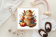 Cute Mom & Bub Owls Clipart, an Illustration by CraftArtStudio (Thumbnail 6 of 6)