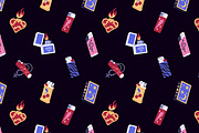 Different lighters set + patterns, an Object Illustration by PaperTrident (Thumbnail 5 of 6)