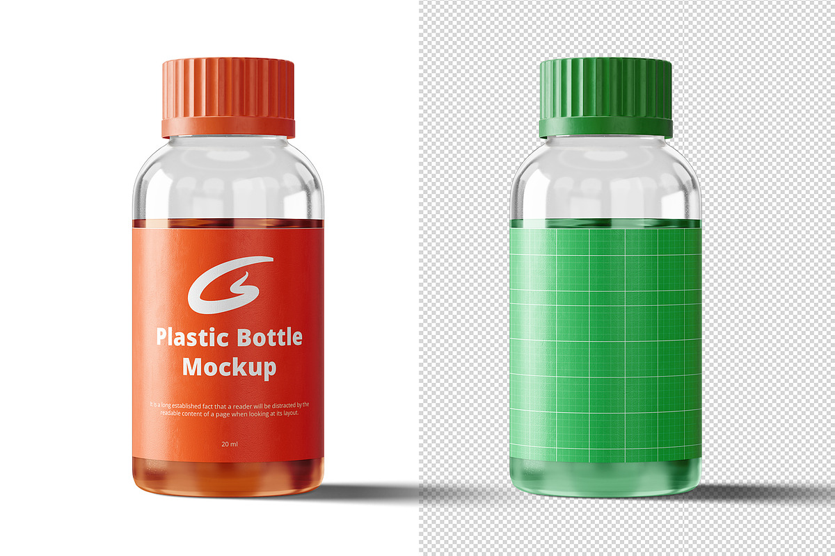 Plastic Bottle Mockup, a Product Mockup by GraphicsPixel (Photo 2 of 3)