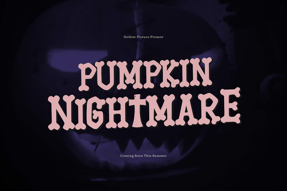 Obscure Path | Horror Font, a Handwritten Font by Denustudios (Photo 8 of 12)