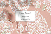 Liana Damask Pattern, a Pattern Graphic by Zeesi Design Garden (Thumbnail 1 of 9)