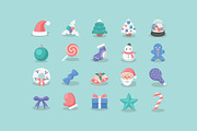 Christmas Icons 2015, an Illustration by Sunbzy (Thumbnail 1 of 5)