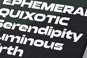Exofant, a Sans Serif Font by Muhammad Hastian (Thumbnail 9 of 9)