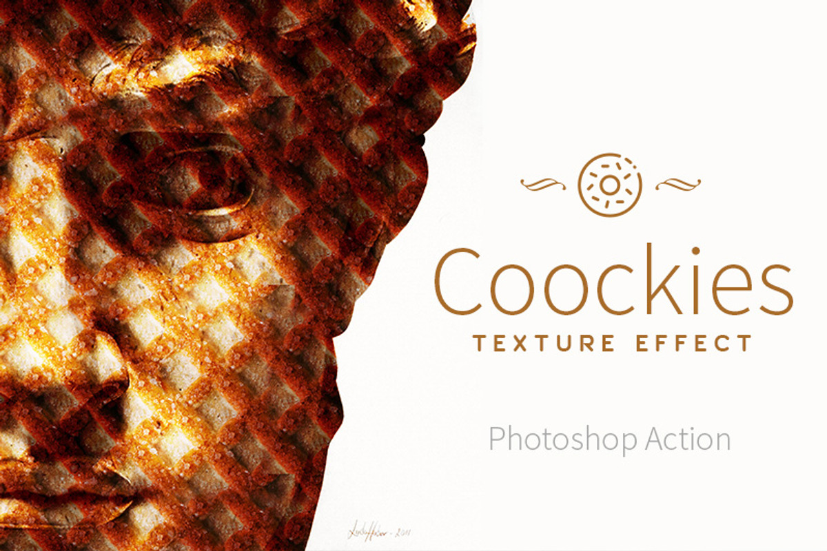 Coockies Texture Effect, an Action Add-On by yantodesign (Photo 1 of 6)