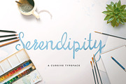 Serendipity Script (50% OFF), a Script Font by Lollipop Hand Drawn (Thumbnail 1 of 5)