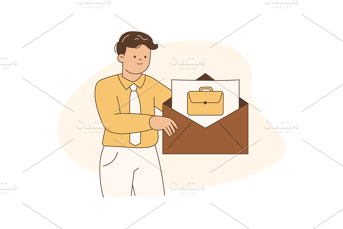 Job Recruitment Illustration, an Object Graphic by Jump Studio (Photo 10 of 12)